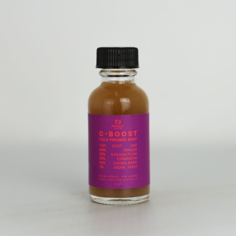 Hot ginger and herbs, to keep you energised.